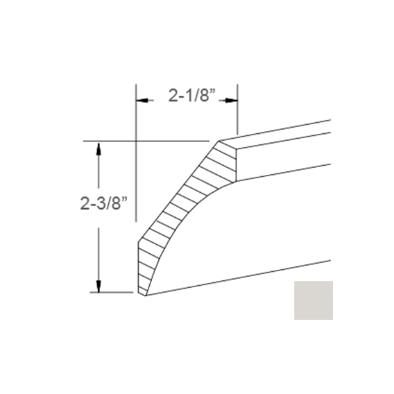 Cove Molding - 3-1/4